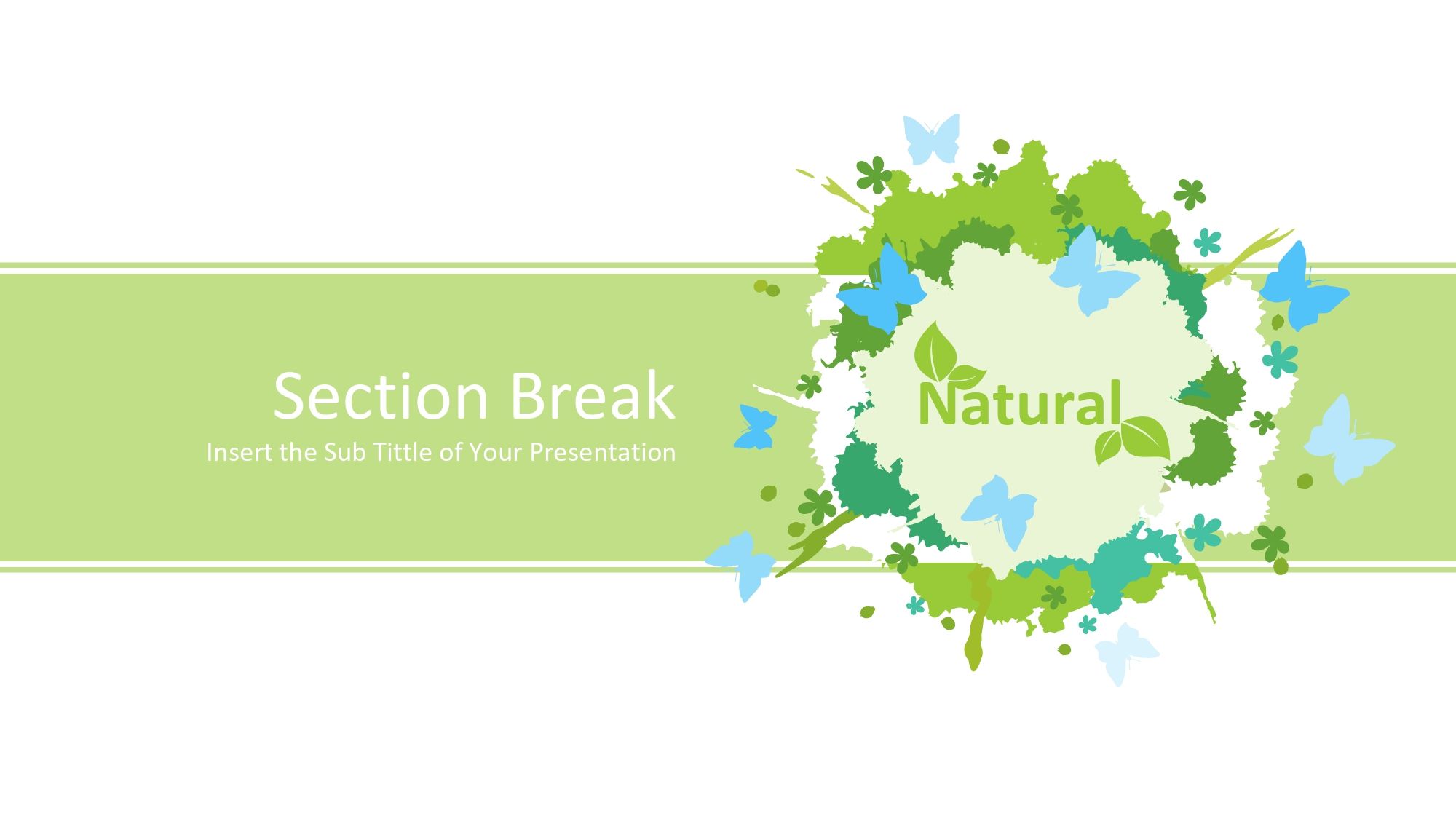 Plantilla PowerPoint de la Selva