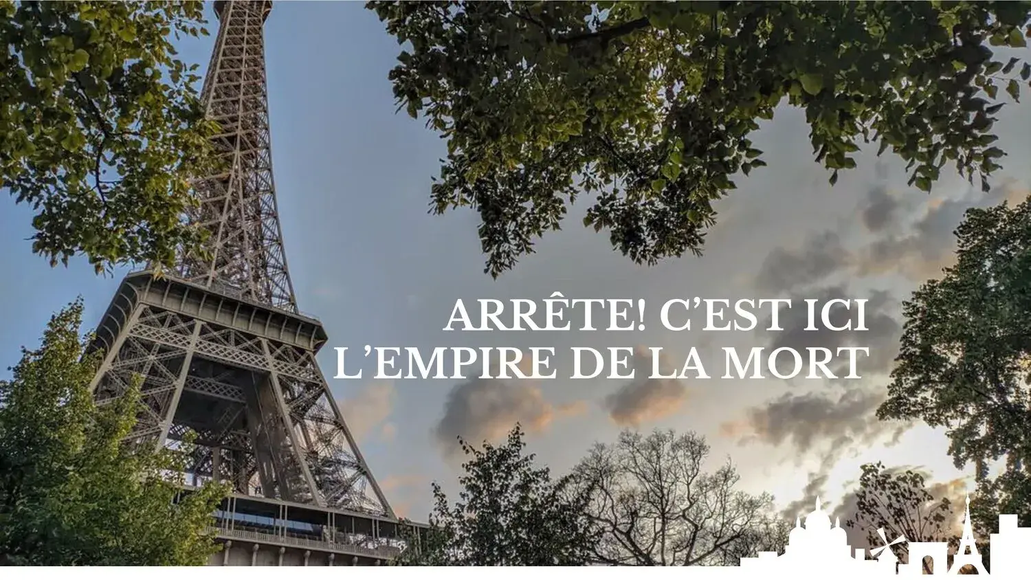 Diseño PowerPoint de monumentos de París