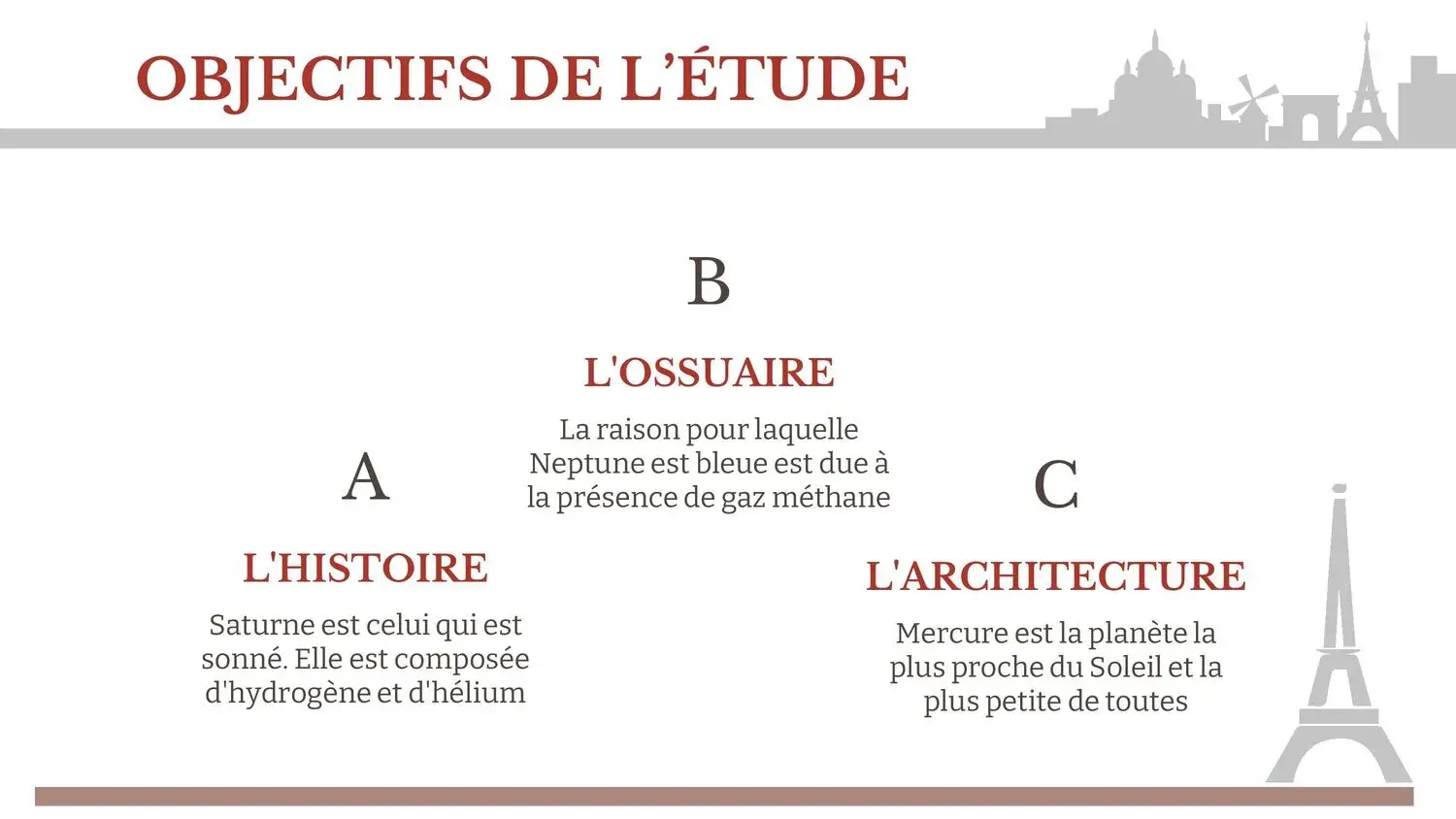 Plantilla PowerPoint de cultura francesa