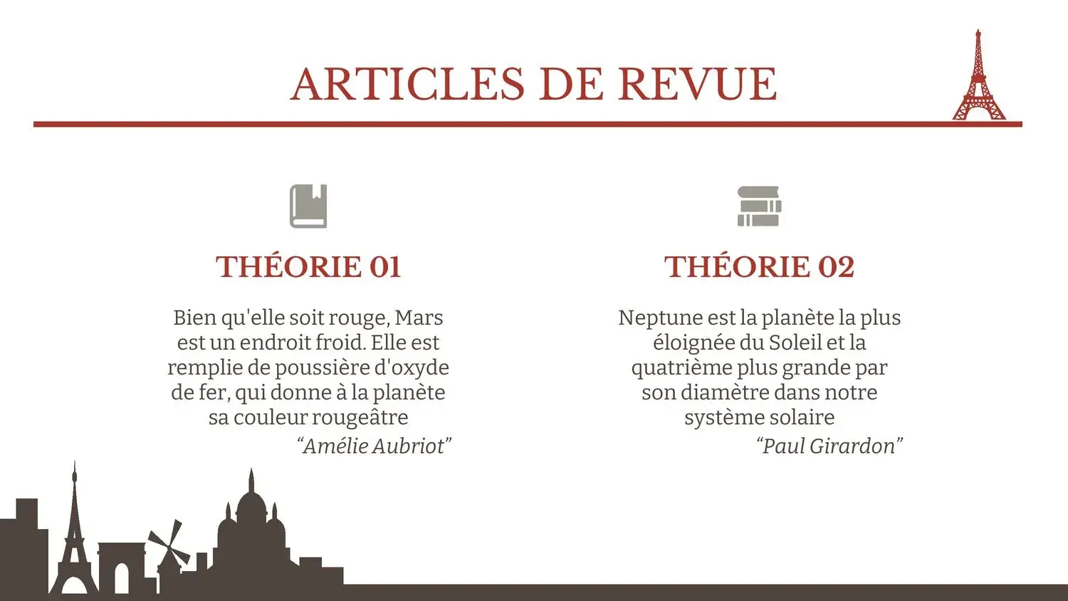 Plantilla PowerPoint de cultura francesa