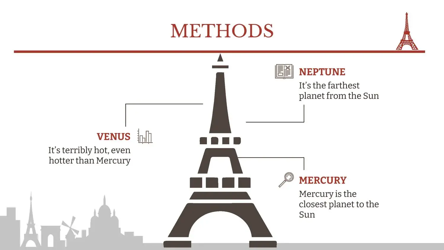 Plantilla PowerPoint de la Torre Eiffel