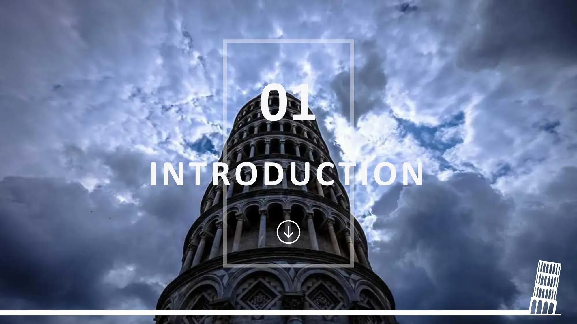 Plantilla PowerPoint de la Torre de Pisa