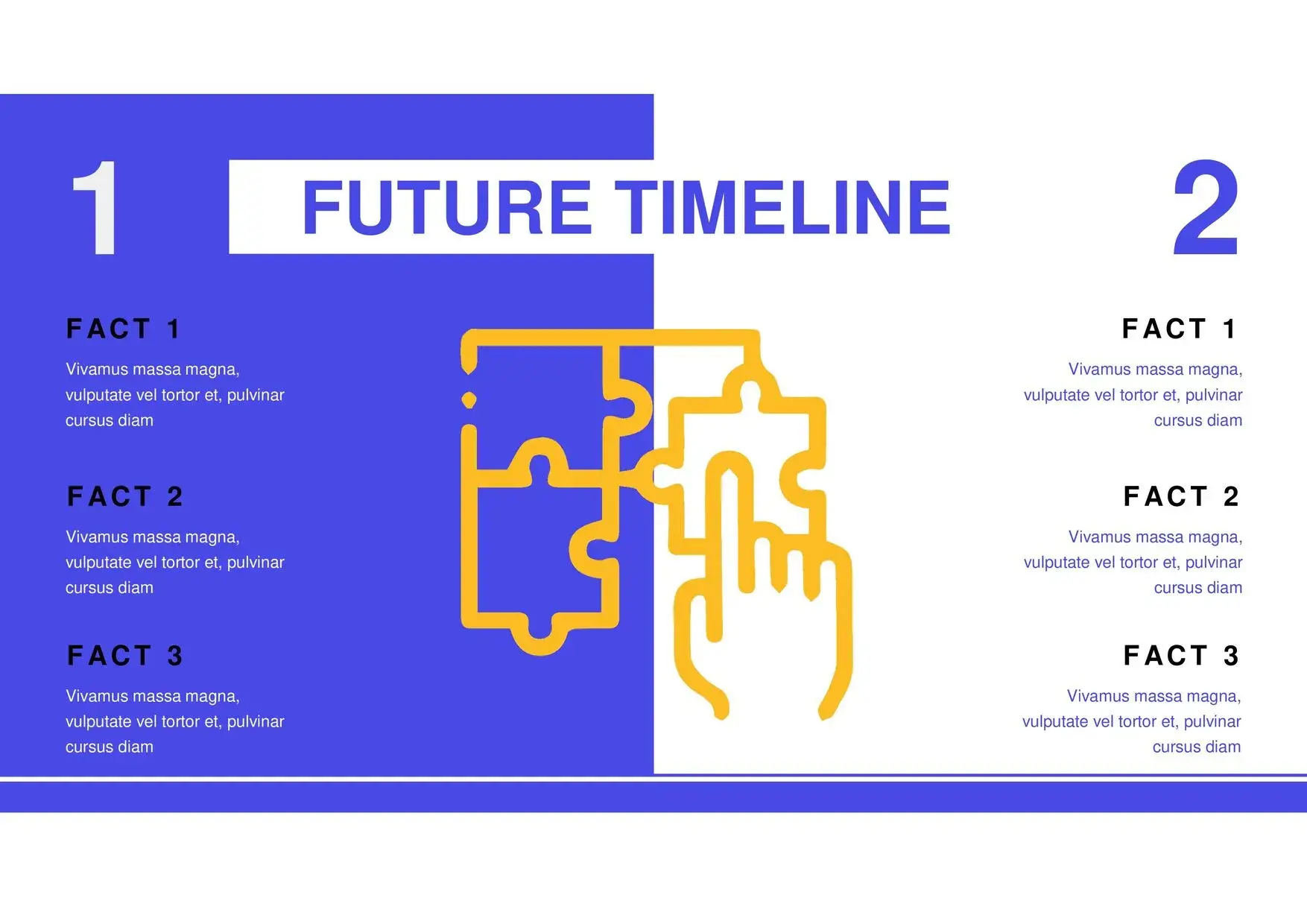 Plantilla PowerPoint estilo Rompecabezas