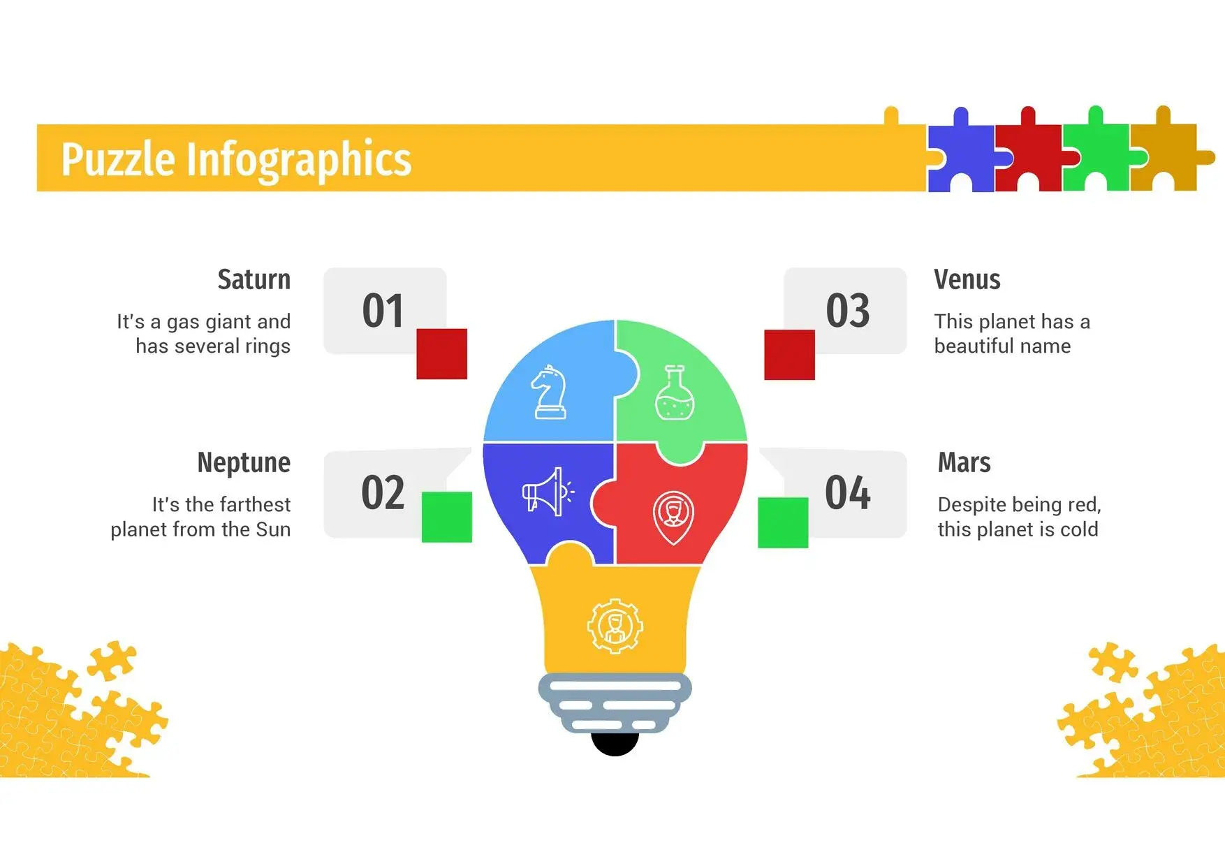 Plantilla PowerPoint estilo Rompecabezas
