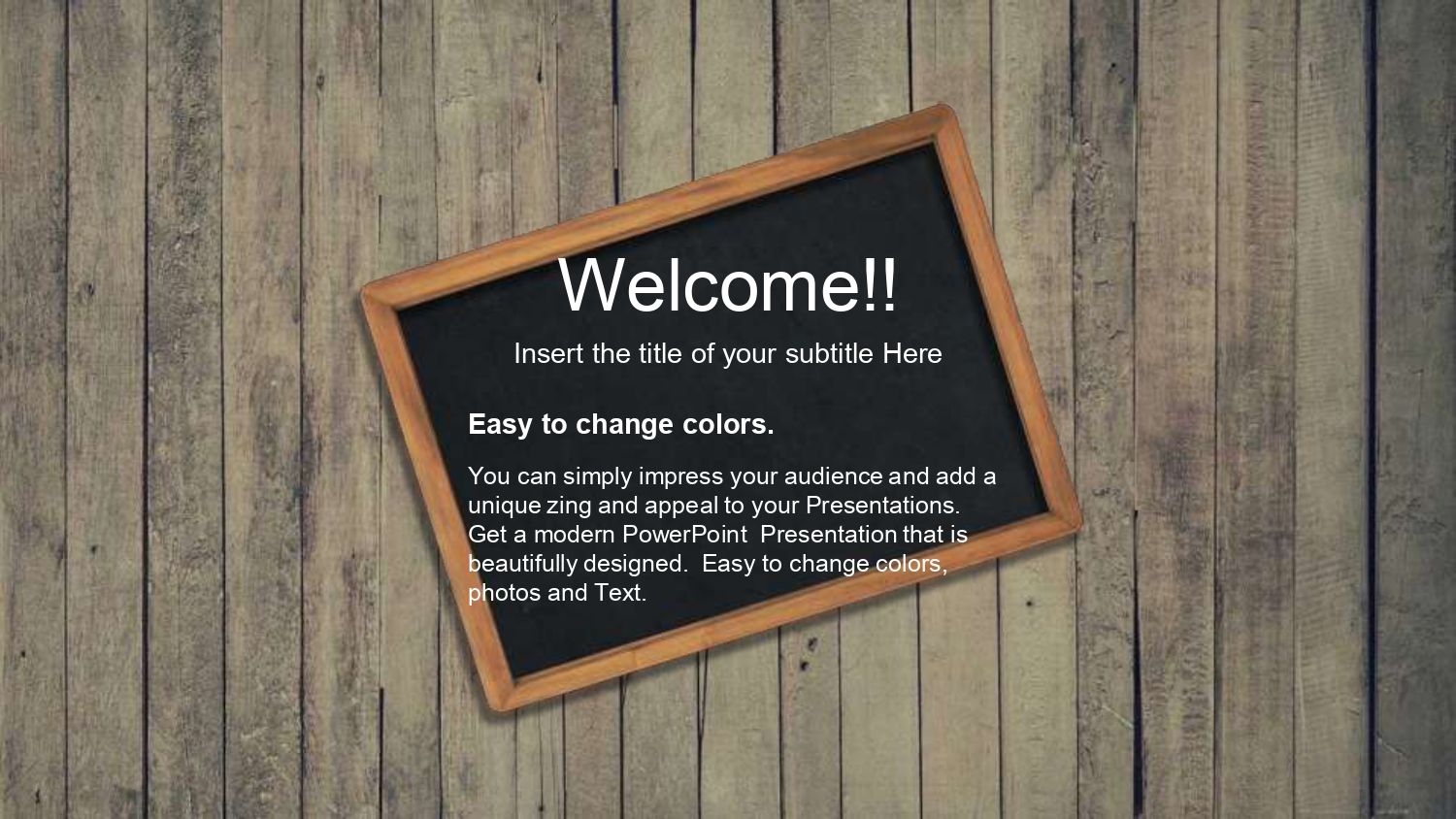 Plantilla PowerPoint para Colegio