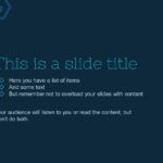 Plantilla PowerPoint Azul Moderno