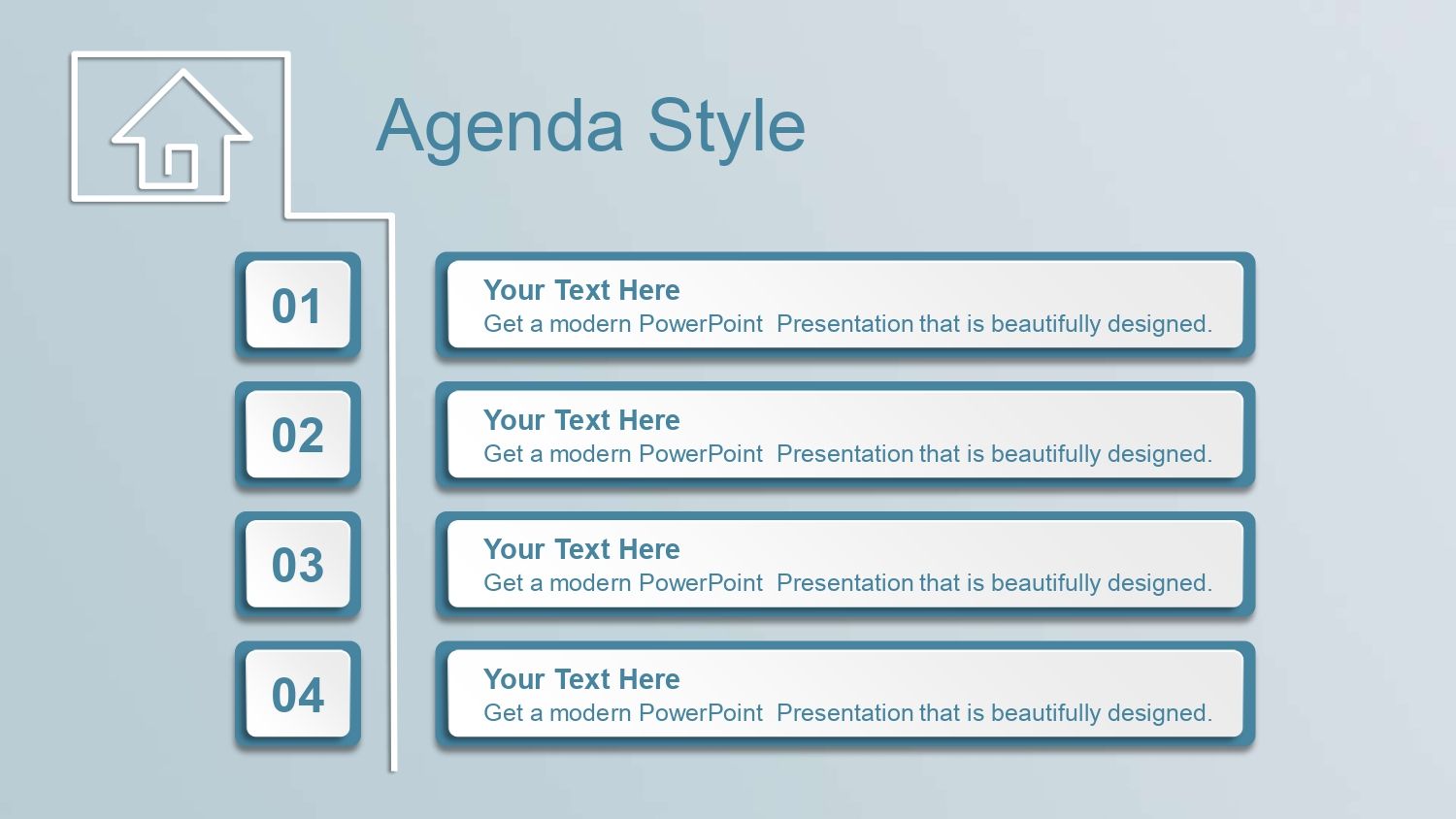 Plantilla PowerPoint de Casas
