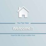 Plantilla PowerPoint de Casas