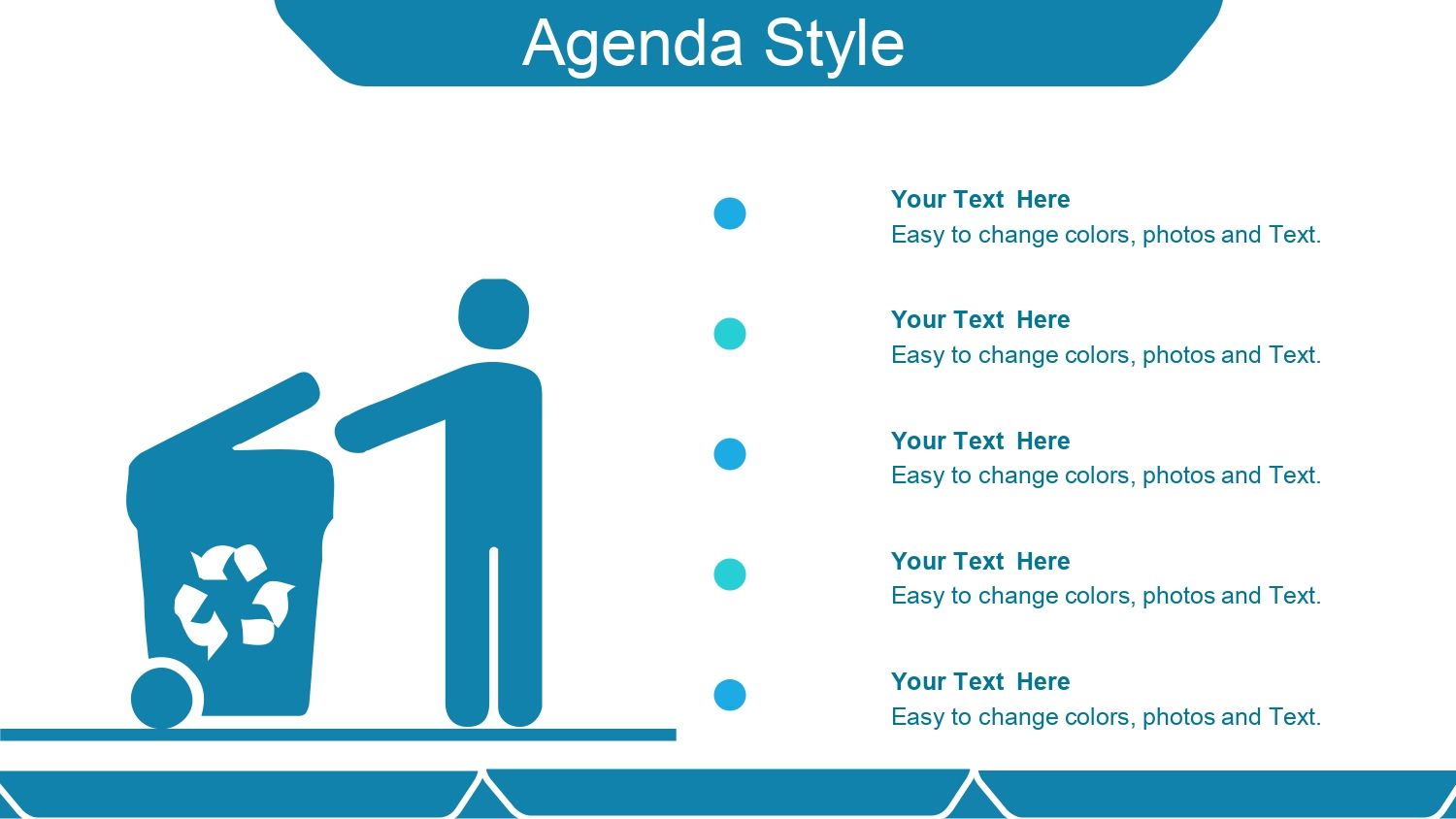 Residuos Plantilla PowerPoint