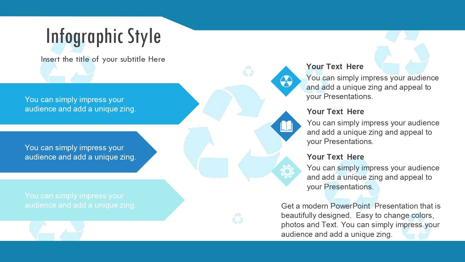 Residuos Plantilla PowerPoint