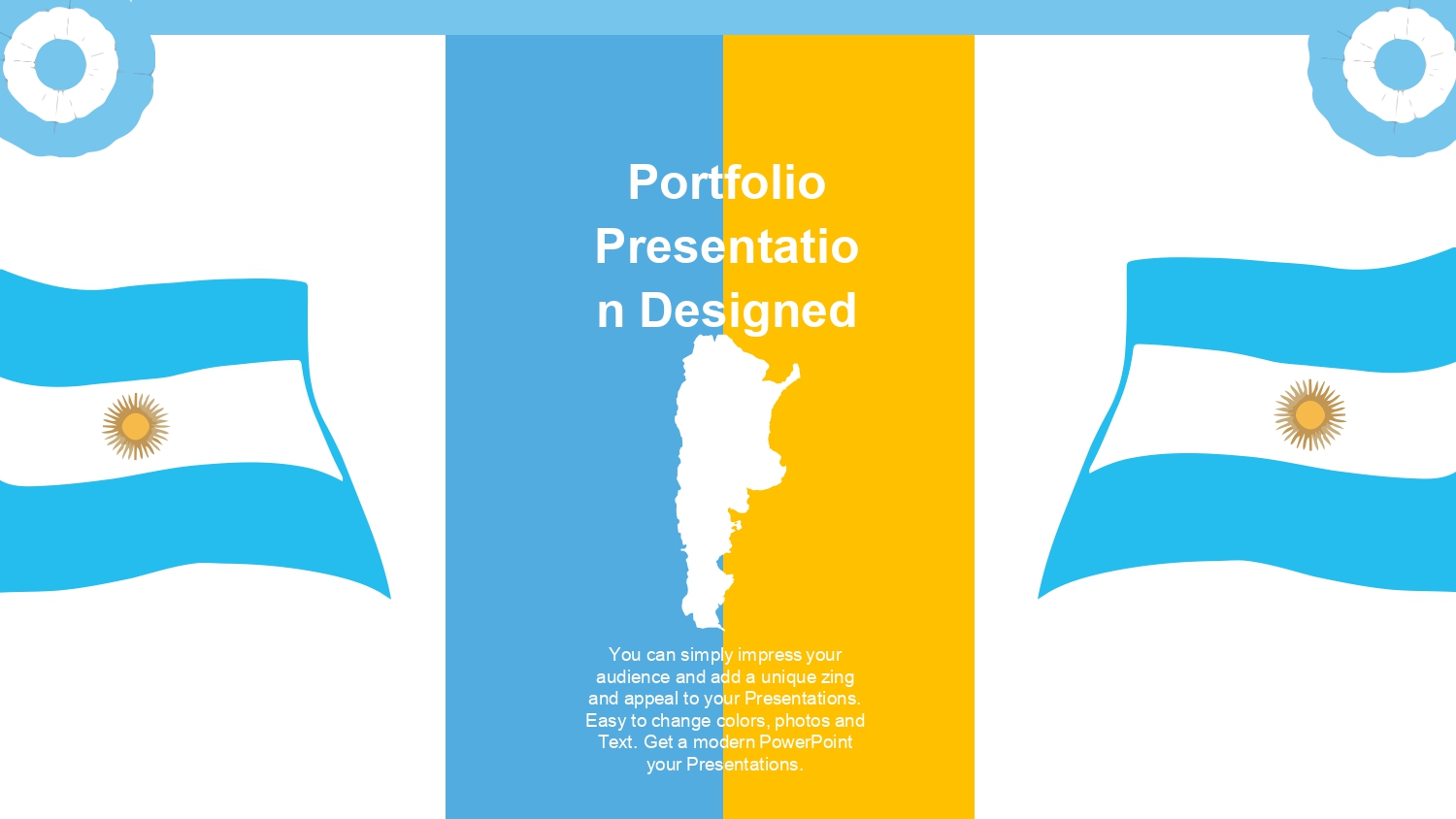 Revolución Argentina Plantilla PowerPoint