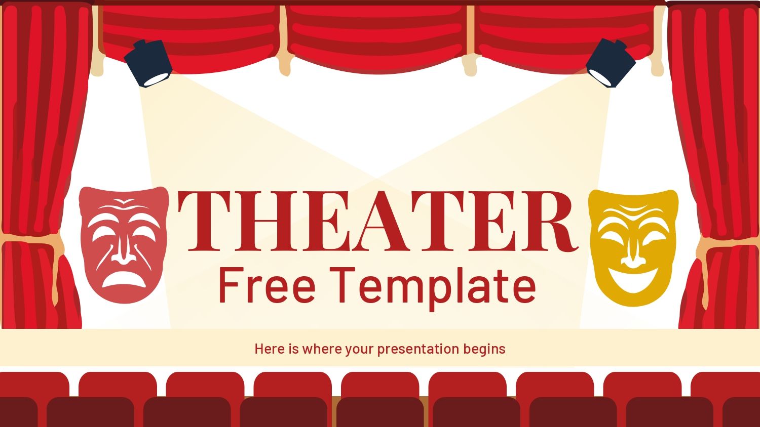 Teatro Plantilla PowerPoint