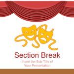 Teatro Plantilla PowerPoint