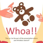 Plantilla PowerPoint de Oso de Peluche