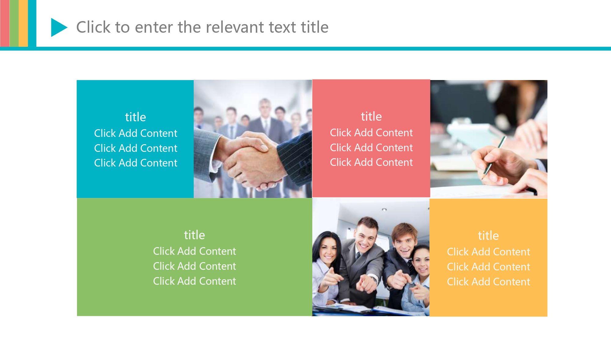 Trabajo en equipo Plantilla PowerPoint