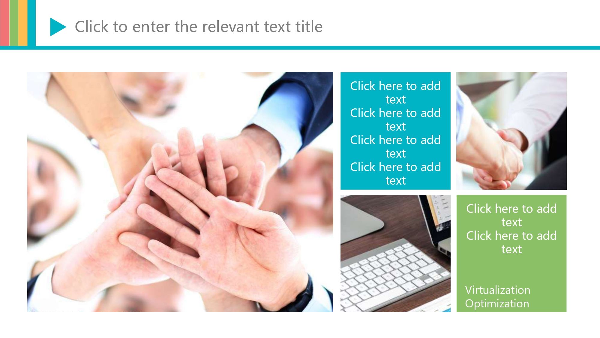 Trabajo en equipo Plantilla PowerPoint