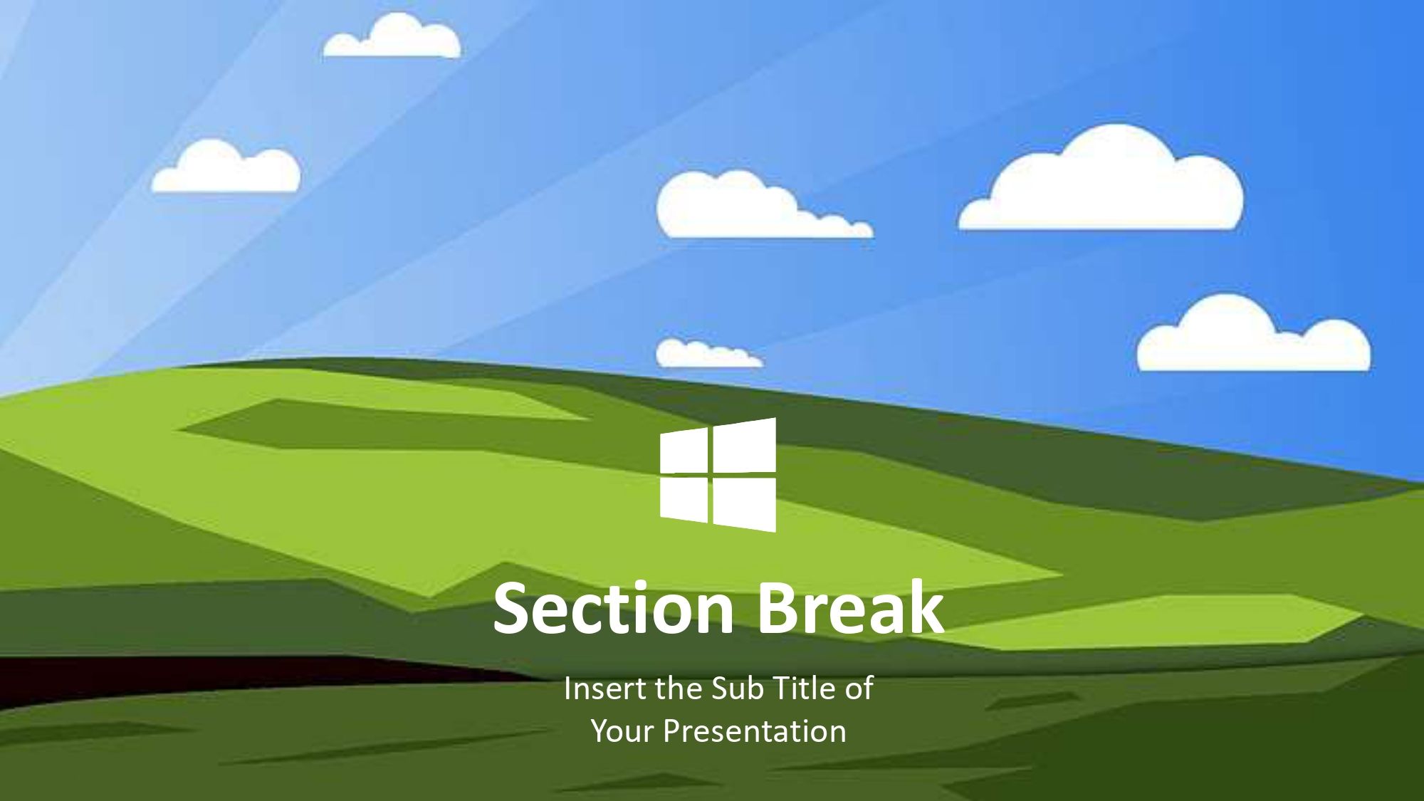 Windows Plantilla PowerPoint
