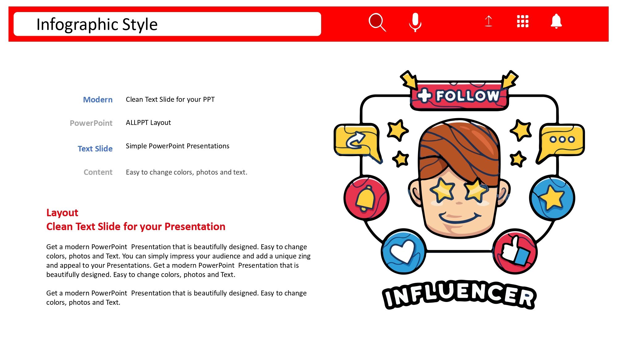 YouTube Plantilla PowerPoint