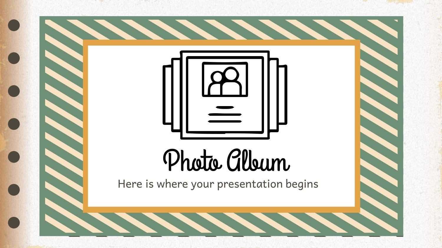 Álbum de Fotos Plantilla PowerPoint