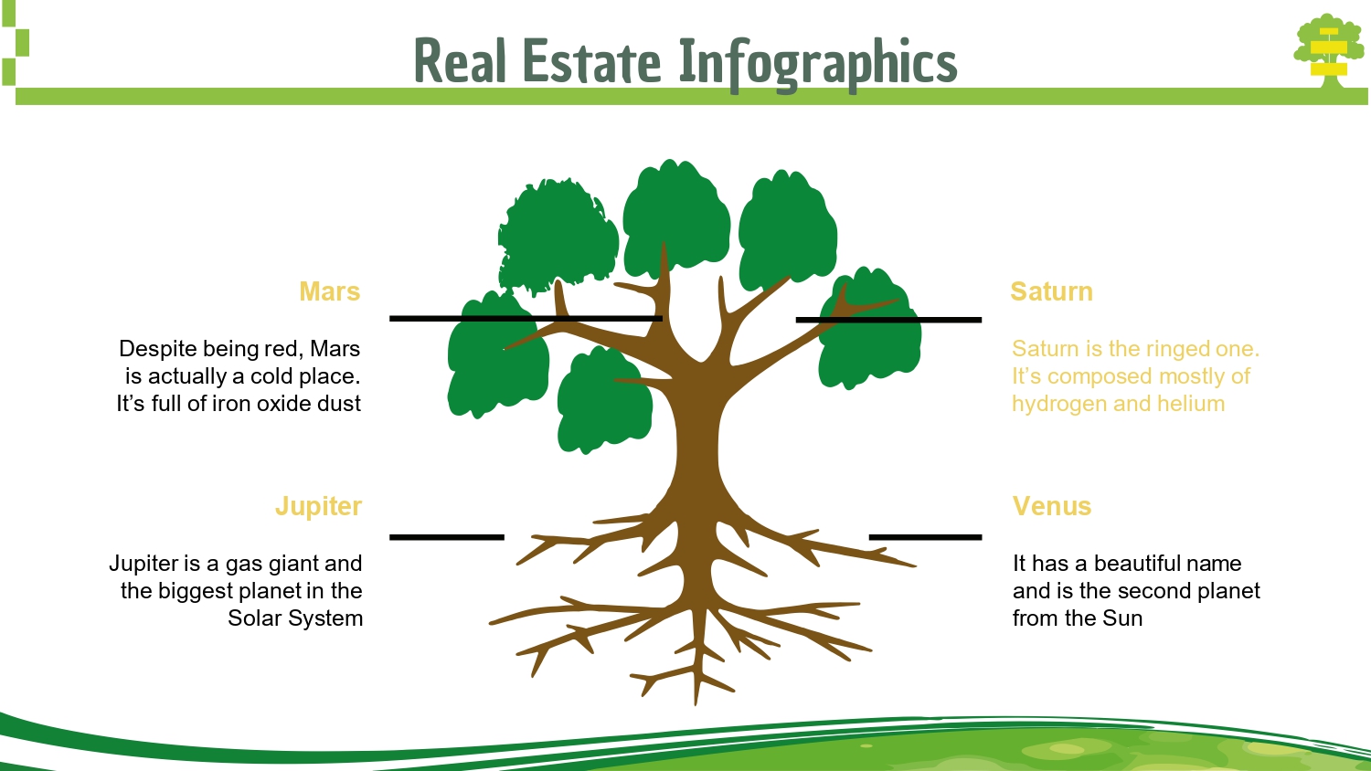 Árbol de Problemas Plantilla PowerPoint