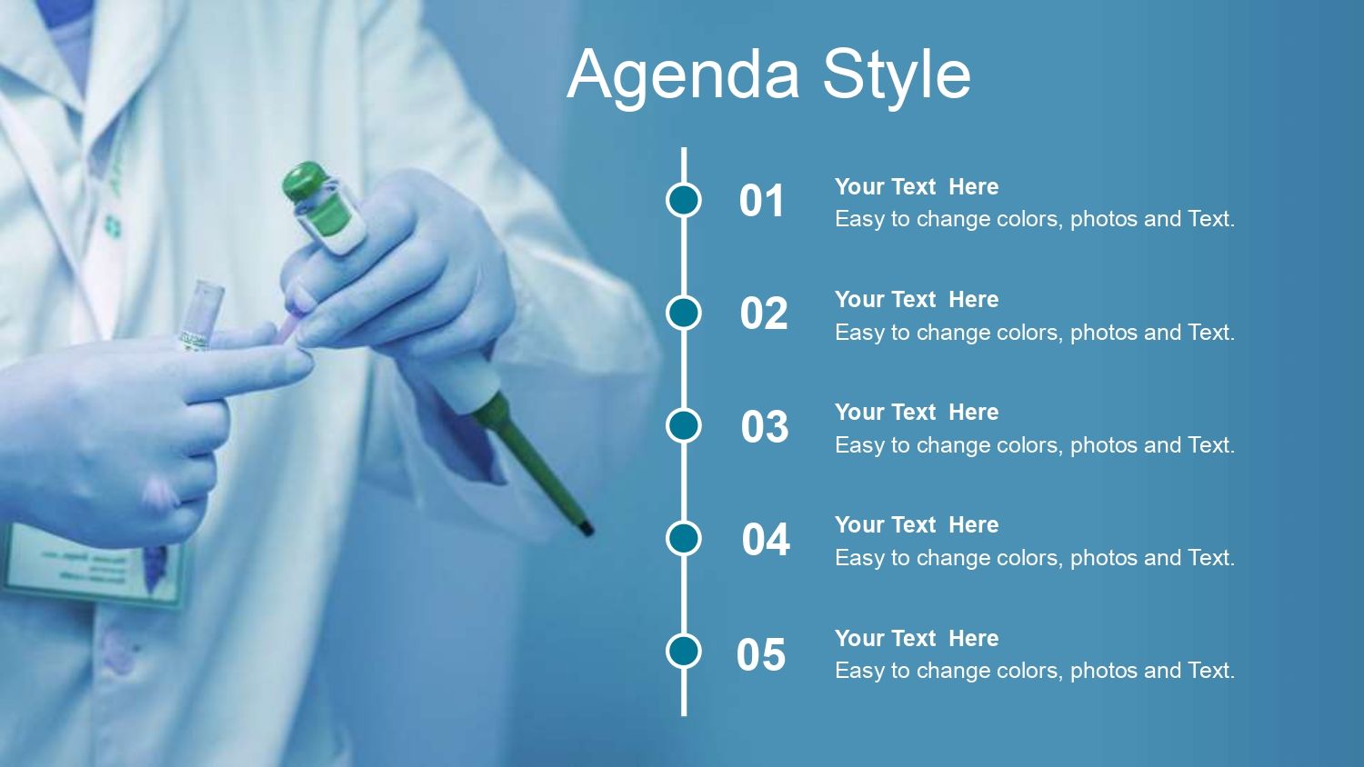 Avances Médicos Plantilla PowerPoint