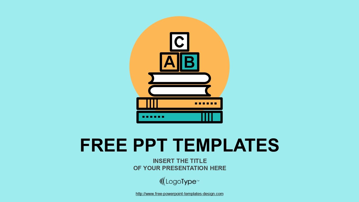 Bloques del Alfabeto Plantilla PowerPoint