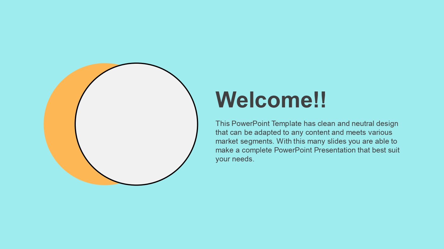Bloques del Alfabeto Plantilla PowerPoint