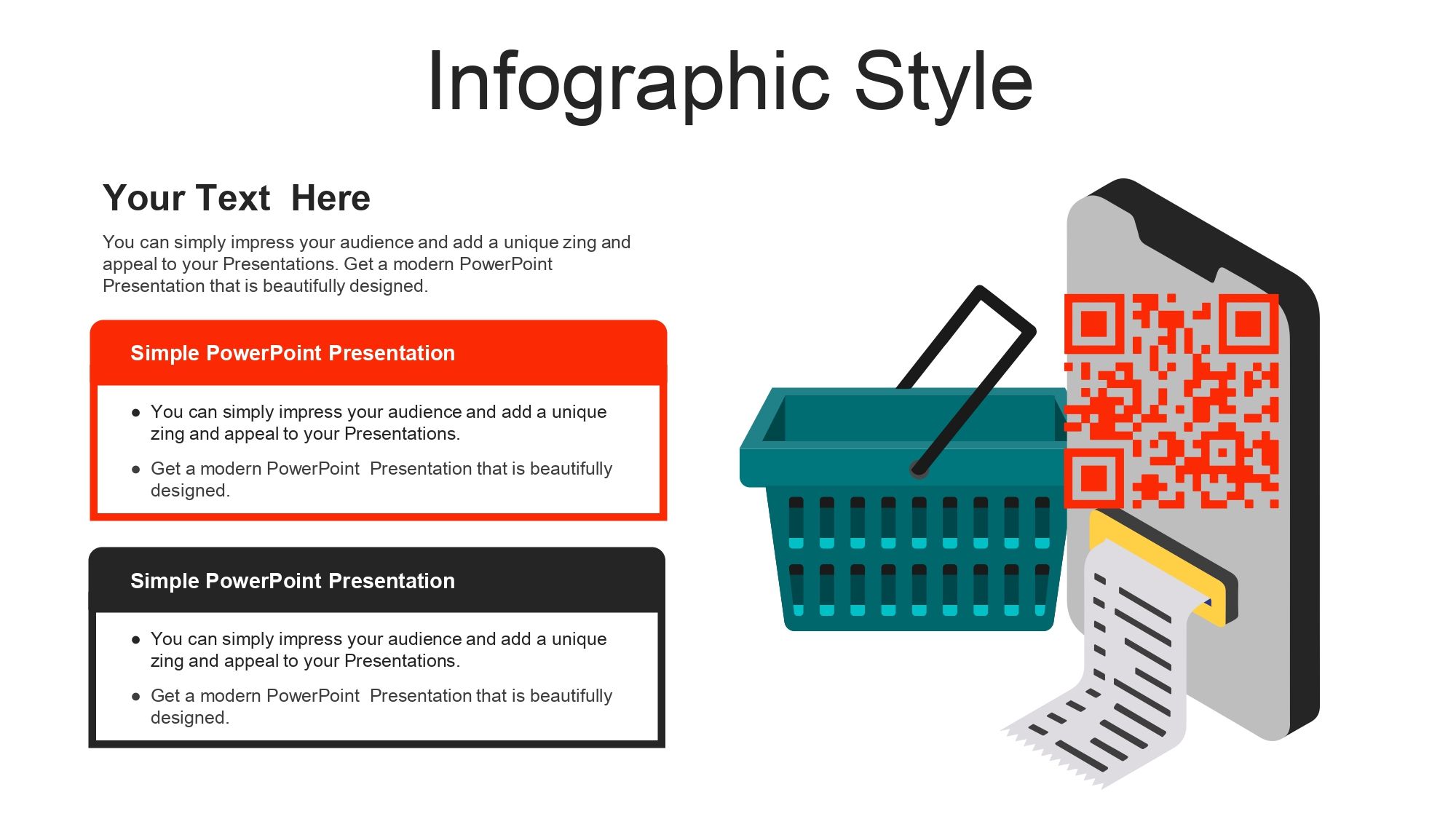Código de Escaneo QR Plantilla PowerPoint