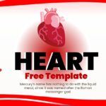 Corazón Humano Plantilla PowerPoint