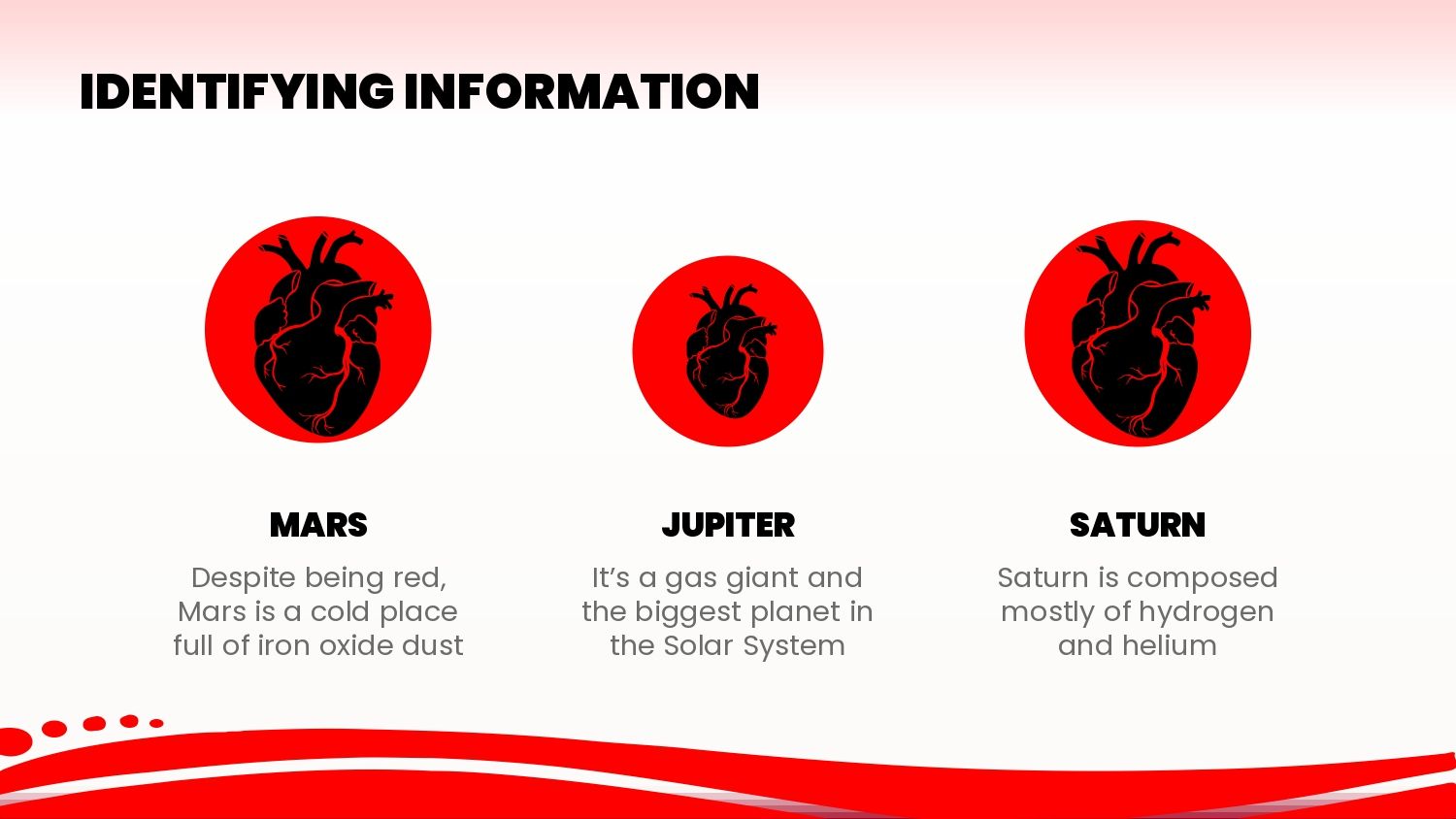 Corazón Humano Plantilla PowerPoint