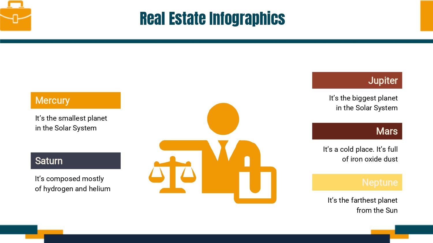 Diseño de Abogados Plantilla PowerPoint
