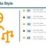 Diseño de Abogados Plantilla PowerPoint