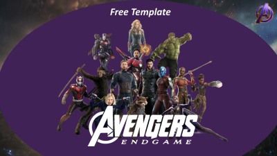 Avengers: Endgame Plantilla PowerPoint