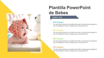 Bebes Plantilla PowerPoint