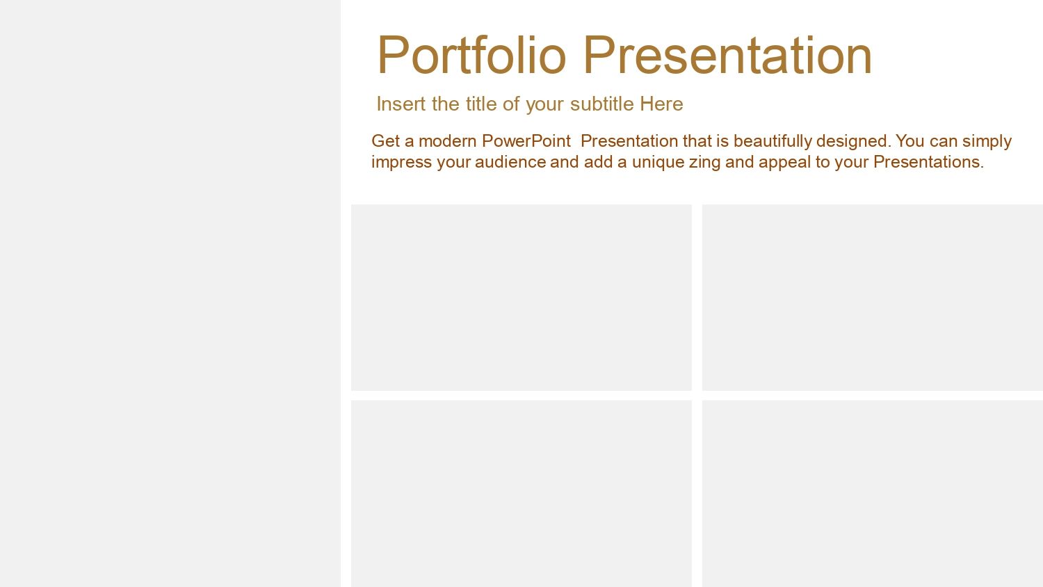 Ondas Elegantes Plantilla PowerPoint