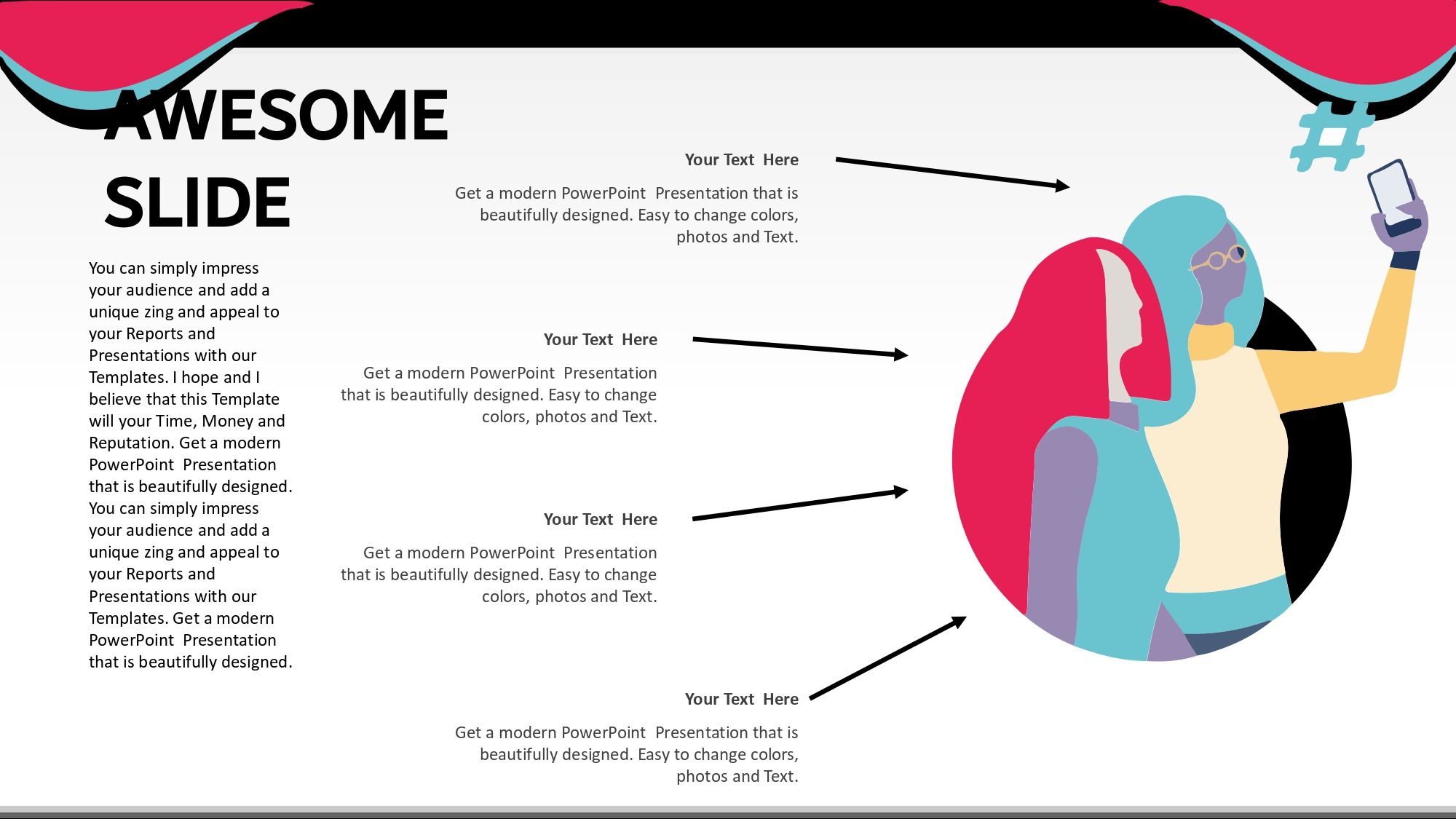 TikTok Plantilla PowerPoint