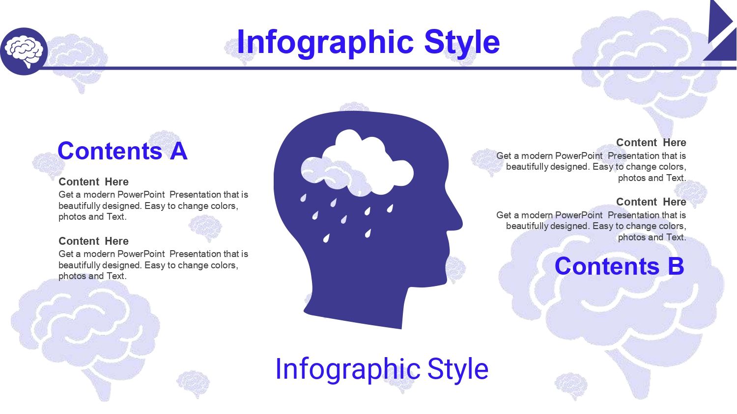 Trastornos Mentales Plantilla PowerPoint