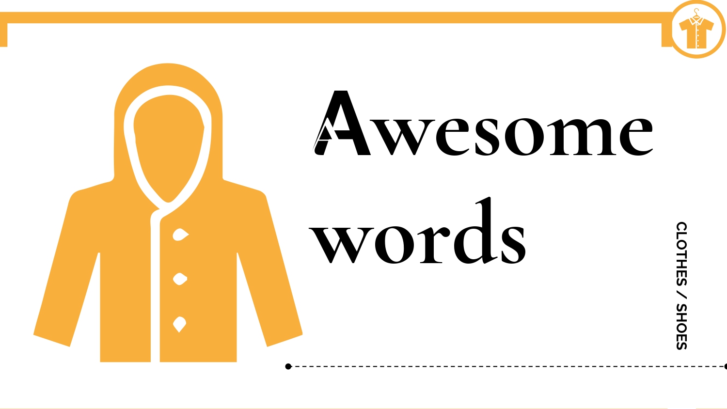 Vestimenta Plantilla PowerPoint