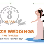 Bodas de Bronce Plantilla PowerPoint