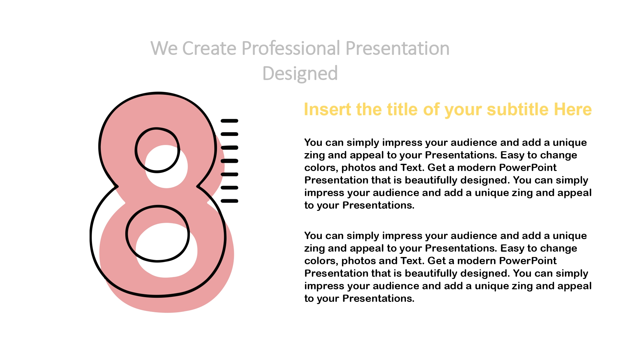 Bodas de Bronce Plantilla PowerPoint