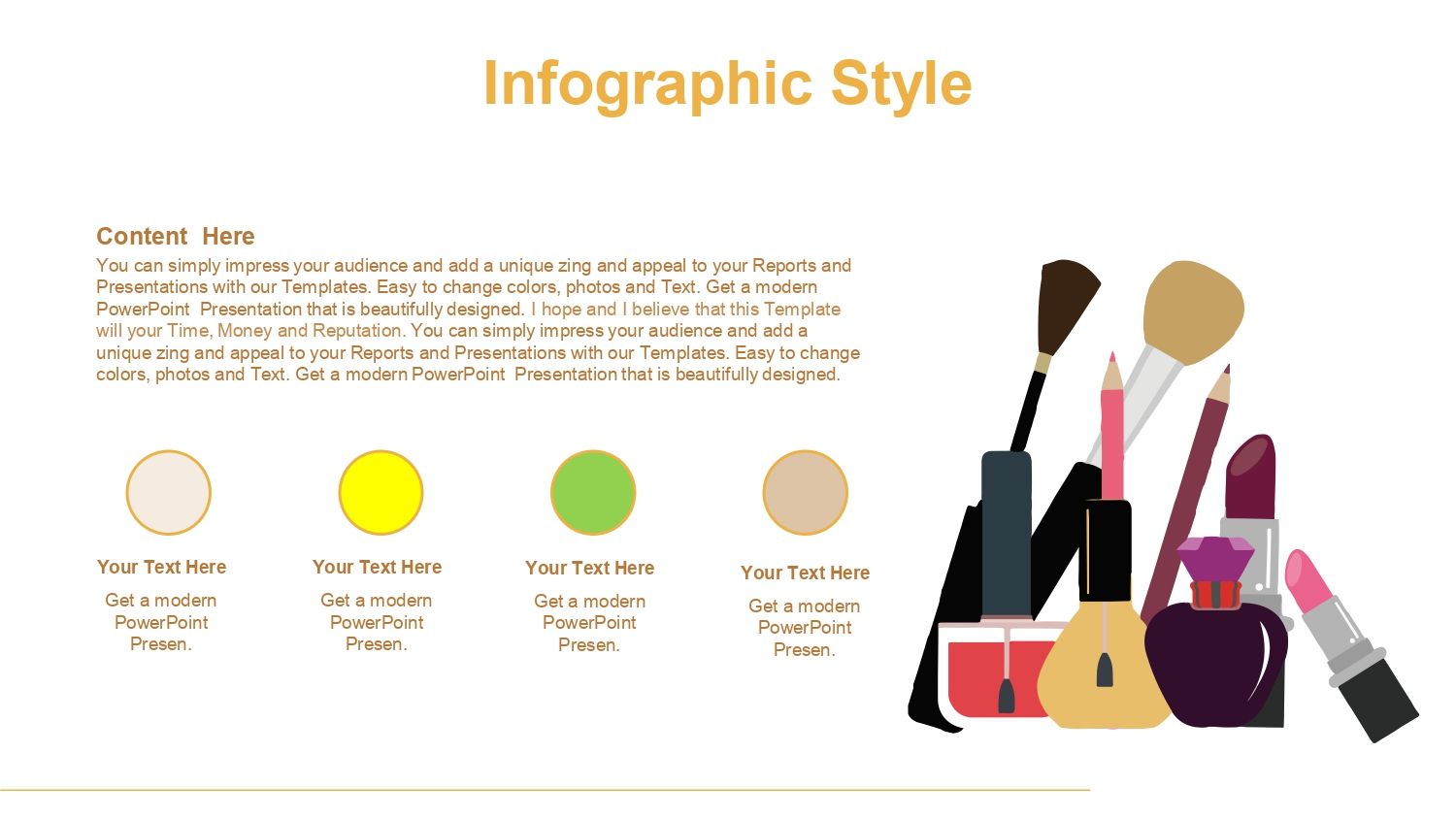 Cosmetología Plantilla PowerPoint