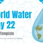 Día Mundial del Agua Plantilla PowerPoint