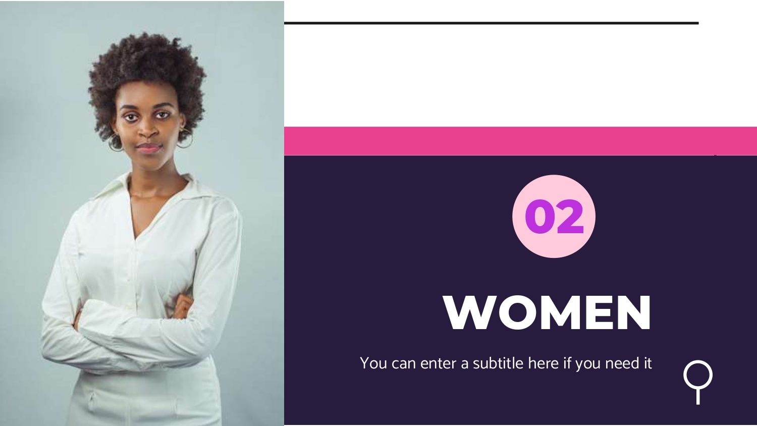Empoderamiento Femenino Plantilla PowerPoint