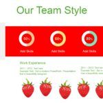Fresas Plantilla PowerPoint