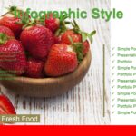 Fresas Plantilla PowerPoint