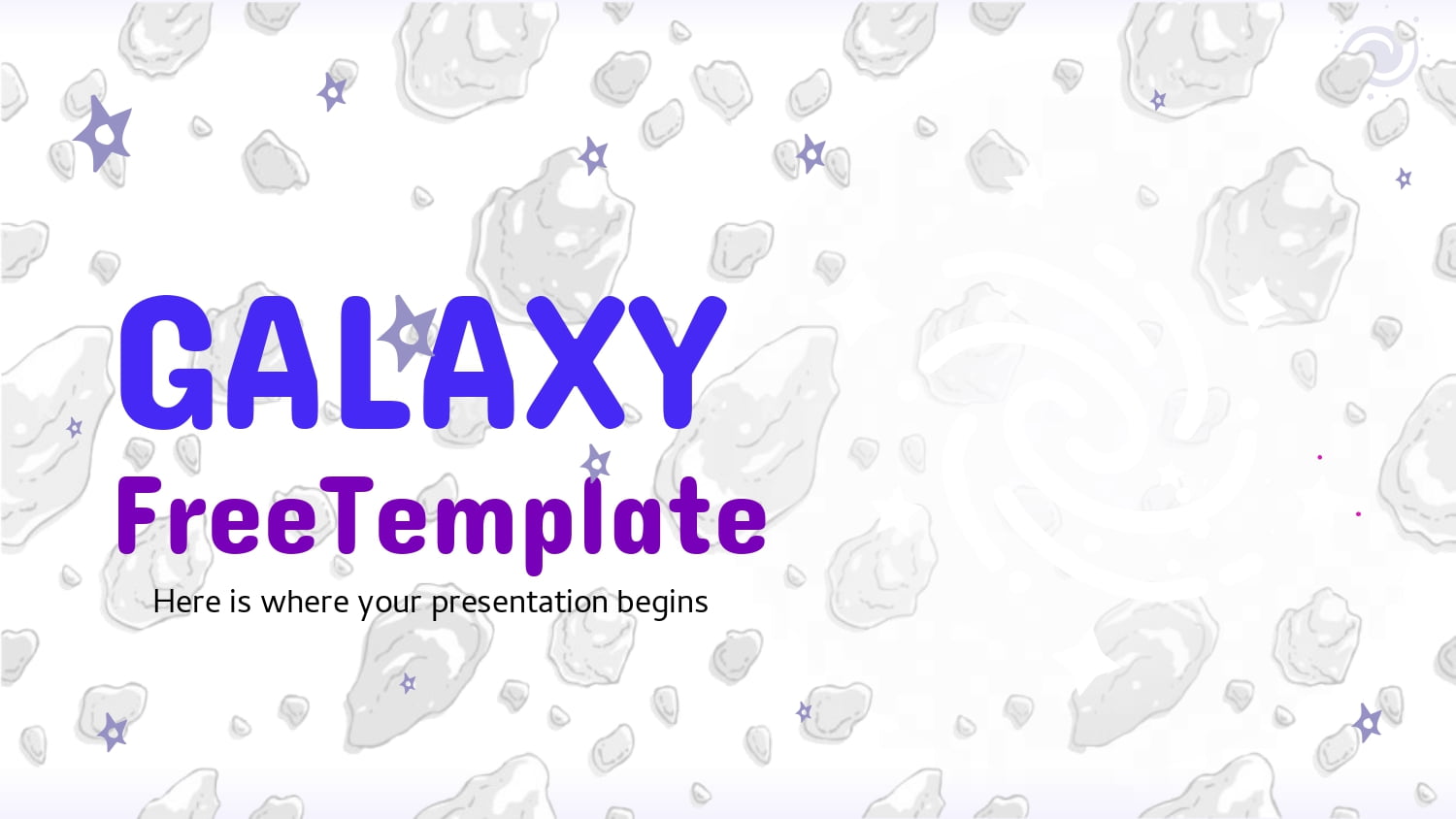 Galaxia Plantilla PowerPoint