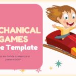 Plantilla PowerPoint de Juegos Mecánicos