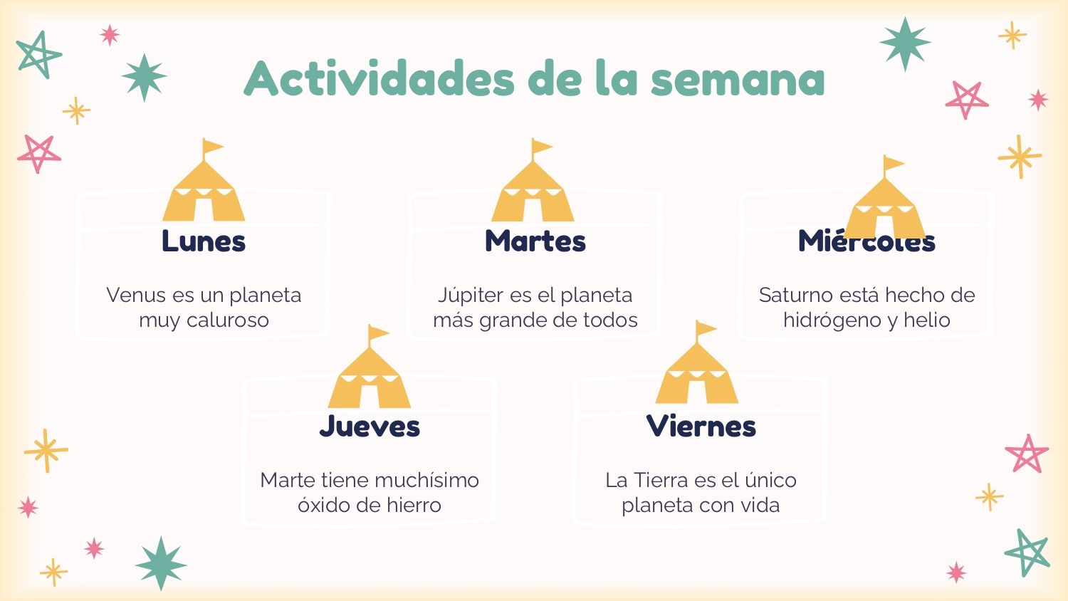 Plantilla PowerPoint de Juegos Mecánicos