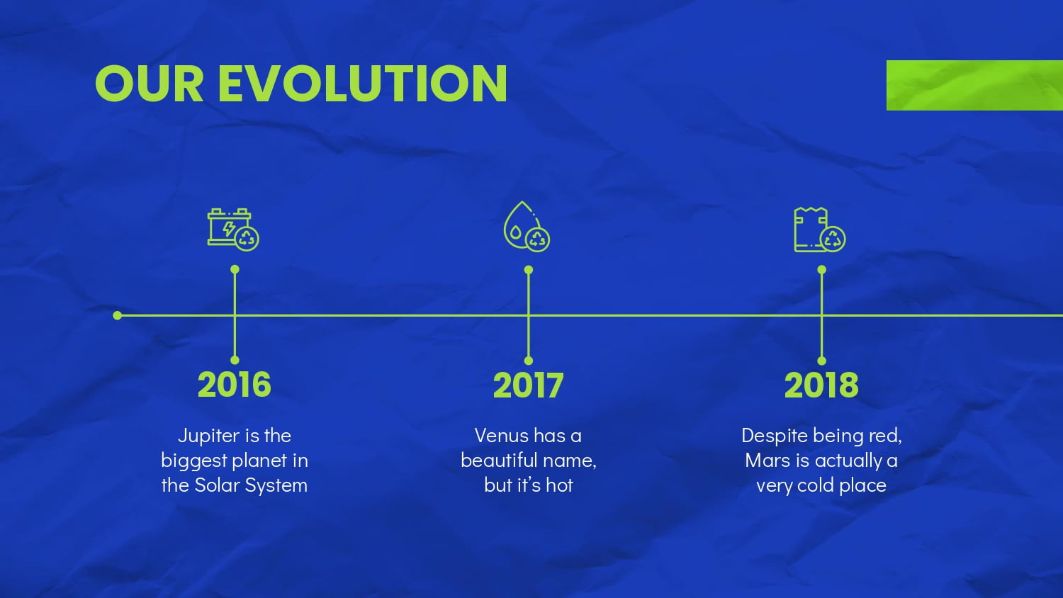 Plantilla PowerPoint Reducción de Plástico