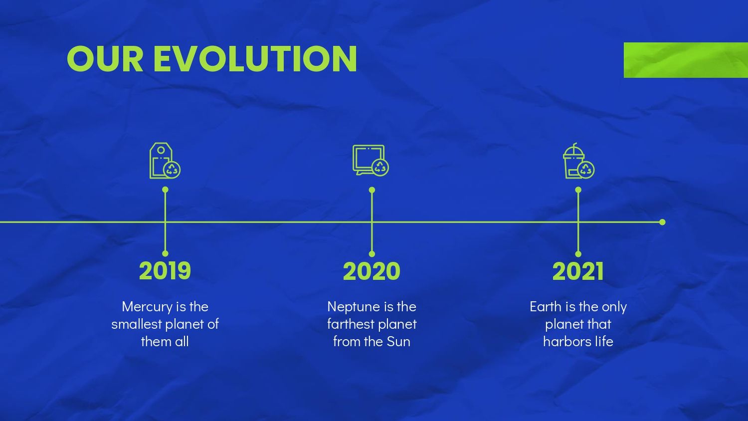 Plantilla PowerPoint Reducción de Plástico